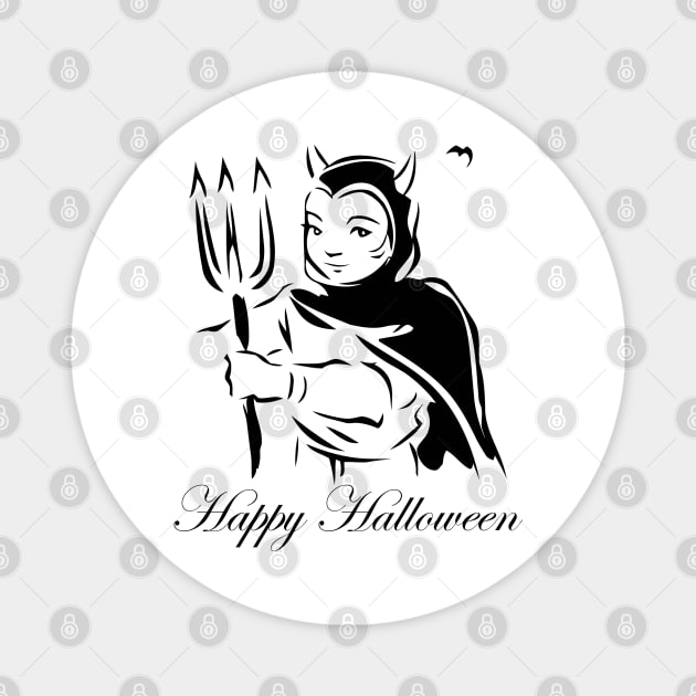 Happy Halloween Magnet by alialbadr